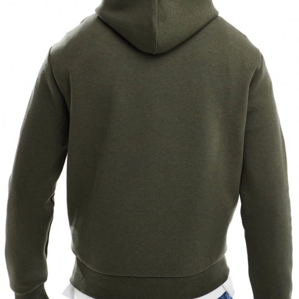 Polo Ralph Lauren Hoodie Mens Small Green Script Logo Pullover NWT Retail: $148 - Picture 4 of 13